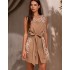 Короткое платье Mia-Amore DORA 5810, Цвет: бежевый, Размеры: 2XL