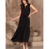 Длинный сарафан из муслина Mia-Amore LARNACA 5754 черный, Цвет: черный, Размеры: 3XL
