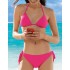 Розовый купальник шторка с бразилианами Sielei SUMMER ME82 fuxia, Цвет: fuxia (фуксия), Размеры: 75B