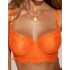 Кружевной бюстгальтер бюстье Kinga PAPAYA MOON 1269-SC, Цвет: оранжевый, Размеры: 70B