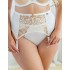 Пояс для чулок Kris Line PROMISE garter belt белый, Цвет: белый, Размеры: S