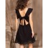 Короткий сарафан с оборками Mia-Amore LARNACA 5751 черный, Цвет: черный, Размеры: M