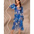 Длинное пляжное платье Mia-Amore ANTIGUA 2179, Цвет: синий, Размеры: 2XL