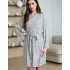 Халат из натуральной вискозы Mia-Amore ALMA 5873, Цвет: серый, Размеры: 2XL/3XL