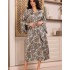 Халат из смесового шелка Mia-Amore ANITA 4759, Цвет: мультицвет, Размеры: 2XL/3XL
