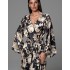 Длинный халат-пеньюар Mia-Amore DENISA 4869, Цвет: мультицвет, Размеры: 2XL/3XL