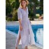 Длинное платье-халат Mia-Amore DOMINICANA 1406, Цвет: голубой, Размеры: M