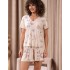 Пижама футболка с шортами Mia-Amore NYMPHEA 5844, Цвет: пастельный, Размеры: 2XL