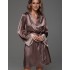 Короткий запашной халат Mia-Amore MACCIATO 4673 макиато, Цвет: макиато, Размеры: 2XL/3XL
