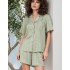 Комплект из жаккардового шелка Mia-Amore TOSCANA 9074, Цвет: оливковый, Размеры: XL