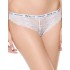 Кружевные трусы бразилиана Opium T-61 белый, Цвет: белый, Размеры: S