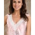 Сорочка длинная шелковая Mia-Amore EDEM 5958, Цвет: розовый, Размеры: 2XL, изображение 2