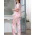 Шелковый комплект с брюками Mia-Amore EDEM 5975, Цвет: розовый, Размеры: XL, изображение 2