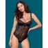 Эротическое боди Obsessive 867 TEDDY, Цвет: черный, Размеры: 2XL