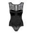 Корсет c трусиками Obsessive MIAMOR CORSET черный, Цвет: черный, Размеры: S/M, изображение 4