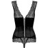 Корсет c трусиками Obsessive MIAMOR CORSET черный, Цвет: черный, Размеры: S/M, изображение 5