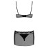 Сексуальная сорочка Obsessive PICANTINA CHEMISE, Цвет: черный, Размеры: S/M, изображение 5