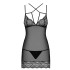 Сексуальная сорочка Obsessive FRIVOLLA CHEMISE, Цвет: черный, Размеры: S/M, изображение 3 Сексуальная сорочка Obsessive FRIVOLLA CHEMISE, Цвет: черный, Размеры: S/M, изображение 3