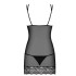 Сексуальная сорочка Obsessive FRIVOLLA CHEMISE, Цвет: черный, Размеры: S/M, изображение 4 Сексуальная сорочка Obsessive FRIVOLLA CHEMISE, Цвет: черный, Размеры: S/M, изображение 4
