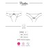 Сексуальные трусики Obsessive PICANTINA CROTCHLESS THONG, Цвет: черный, Размеры: L/XL, изображение 5 Сексуальные трусики Obsessive PICANTINA CROTCHLESS THONG, Цвет: черный, Размеры: L/XL, изображение 5