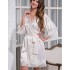 Халат-кимоно шелковый Mia-Amore ISABELLA 3183 молочный, Цвет: молочный, Размеры: XS