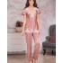 Шелковый комплект с брюками Mia-Amore MARILIN DELUXE 3446 чайная роза, Цвет: чайная роза, Размеры: S