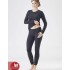 Термолеггинсы Key LXL 729 1 черный, Цвет: черный, Размеры: XL, изображение 3