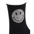 Носки женские Marilyn COTTON SMILIES черный, Цвет: черный, Размеры: UN, изображение 2