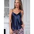 Шелковый топ Mia-Amore ETRO 3504 темно-синий, Цвет: темно-синий, Размеры: XS