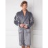 Теплый мужской халат Aruelle HENRY DARK GREY, Цвет: серый, Размеры: S Теплый мужской халат Aruelle HENRY DARK GREY, Цвет: серый, Размеры: S