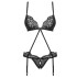 Эротическое боди Obsessive LALUNA CROTCHLESS, Цвет: черный, Размеры: S/M, изображение 5 Эротическое боди Obsessive LALUNA CROTCHLESS, Цвет: черный, Размеры: S/M, изображение 5