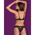 Сексуальный комплект Obsessive LALUNA SET, Цвет: черный, Размеры: S/M, изображение 2