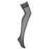 Чулки Obsessive LALUNA STOCKINGS, Цвет: черный, Размеры: S/M, изображение 3 Чулки Obsessive LALUNA STOCKINGS, Цвет: черный, Размеры: S/M, изображение 3