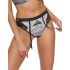 Трусы стринги Alles DUNE STRINGI, Цвет: экрю/черный, Размеры: S