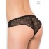 Кружевные трусики бразилиана Chilirose 3853 черный, Цвет: черный, Размеры: S/M