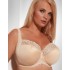 Бюстгальтер полумягкий Kris Line BETTY COFFEE semi-soft side support, Цвет: бежевый, Размеры: 65KK, изображение 4