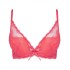Бюстгальтер балконет с пуш-ап Esotiq 37885 GLAD коралл, Цвет: коралл, Размеры: 65C, изображение 7