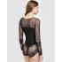 Боди с цветочным кружевом Janira 1045266 GRETA BODY negro, Цвет: negro (черный), Размеры: XL, изображение 2