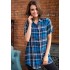 Рубашка-туника в клетку Mia-Mia DAVINA 16251 принт 306, Цвет: принт 306, Размеры: S
