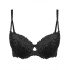 Бюстгальтер балконет пуш-ап Esotiq 37580 KRAFT, Цвет: черный, Размеры: 70D, изображение 3