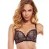 Бюстгальтер балконет с пуш-ап Esotiq PRETTI 36455 черный/бежевый, Цвет: черный/бежевый, Размеры: 80C
