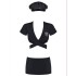 Ролевой костюм сексуальной полицейской Obsessive POLICE UNIFORM, Цвет: черный, Размеры: S/M, изображение 3