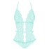 Эротическое боди Obsessive DELICANTA TEDDY, Цвет: мята, Размеры: L/XL, изображение 3
