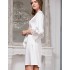 Шелковый халат кимоно Mia-Amore WHITE SWAN 3553 молочный, Цвет: молочный, Размеры: L/XL, изображение 2