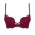Бюстгальтер планж пуш-ап Esotiq 38325 CLAUDIA вишня, Цвет: вишня, Размеры: 70B, изображение 4