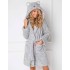 Плюшевый халат Aruelle SWEET BEAR GREY, Цвет: серый, Размеры: S