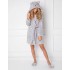 Плюшевый халат Aruelle SWEET BEAR GREY, Цвет: серый, Размеры: S, изображение 2
