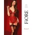 Фантазийные чулки Fiore 4077/O ALICE 20 den черный/красный, Цвет: черный/красный, Размеры: 3, изображение 3