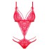Эротическое боди Obsessive LOVLEA TEDDY, Цвет: красный, Размеры: L/XL, изображение 3 Эротическое боди Obsessive LOVLEA TEDDY, Цвет: красный, Размеры: L/XL, изображение 3
