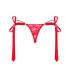 Трусики стринги Obsessive LOVLEA THONG, Цвет: красный, Размеры: S/M, изображение 4